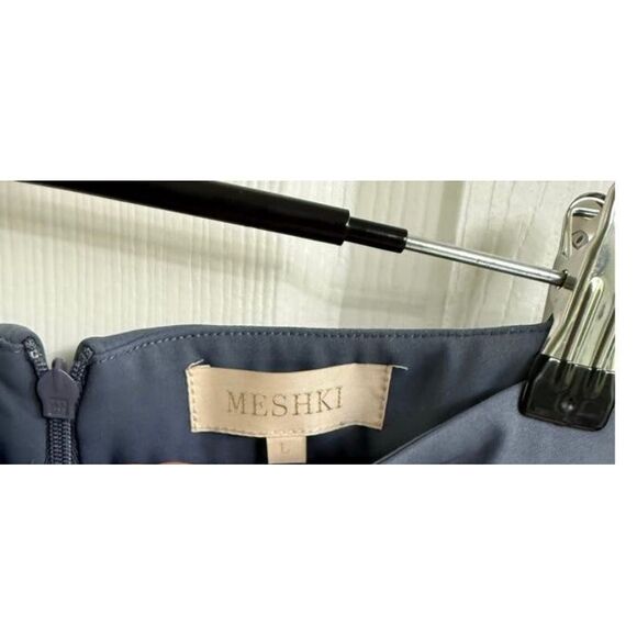 ✨Meshki Saskia Straight Leg Steel Blue Sz Large Trousers✨ - Picture 6 of 7